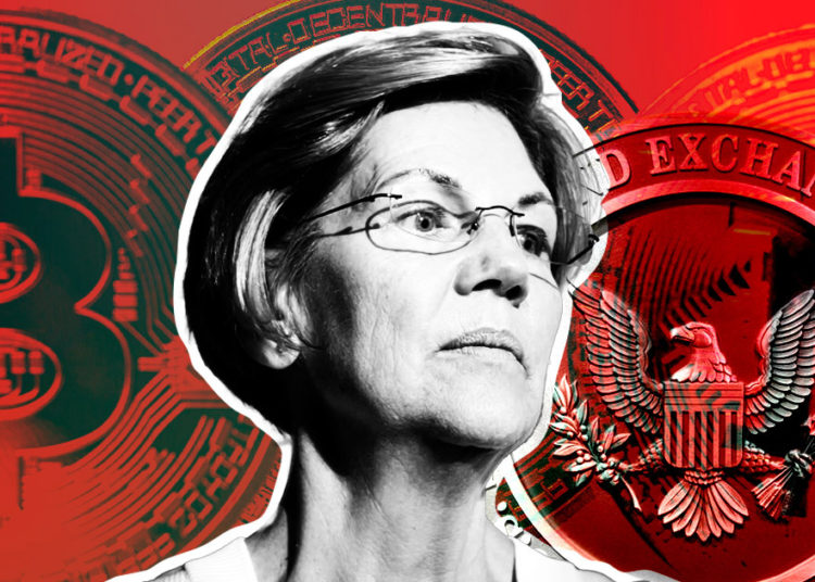 Senator Elizabeth Warren wants more enforcement from SEC in the crypto space