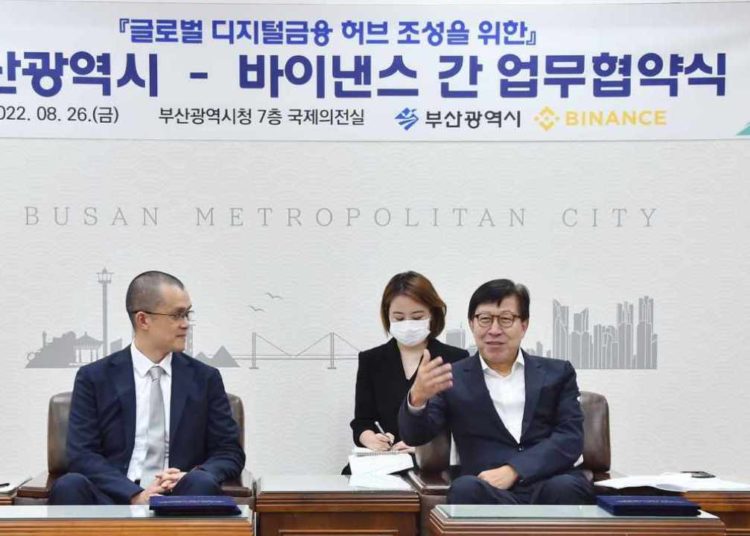 Binance to Help South Korean City of Busan Grow Crypto Adoption, Develop Blockchain Ecosystem – Regulation Bitcoin News