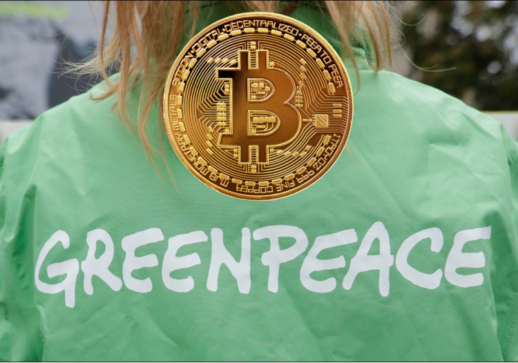 Greenpeace shows it has no idea about bitcoin