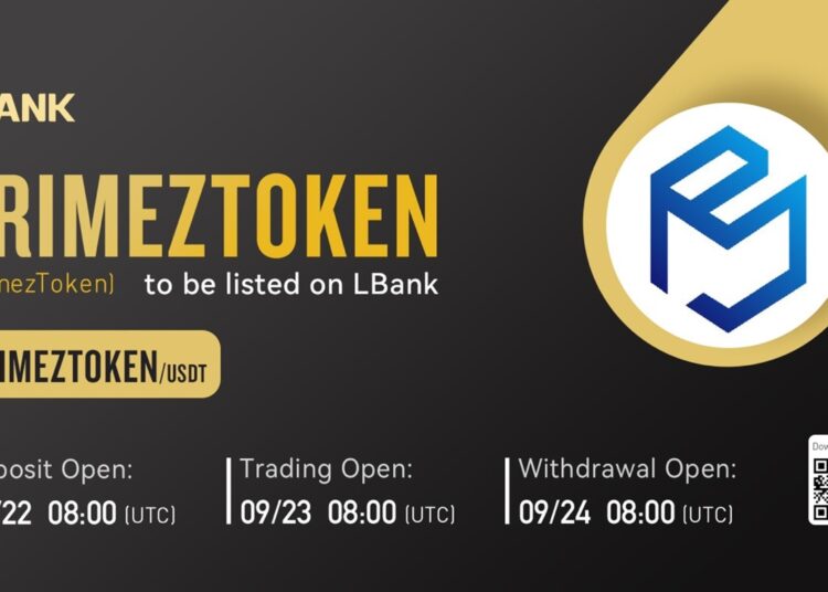PRIMEZTOKEN Is Now Available for Trading on LBank Exchange – Press release Bitcoin News