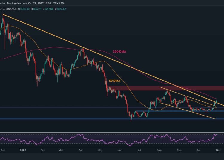 ETH Soars Above $1600 but is a Correction Coming? (Ethereum Price Analysis)