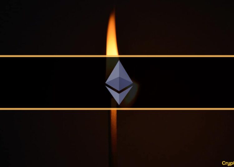 Ethereum Supply Declines by 5,500 ETH in Five Days