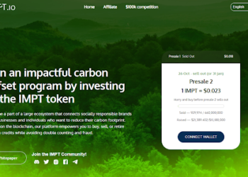 Green Crypto IMPT Raises $10 Million