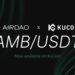 KuCoin lists AirDAO’s $AMB token with a $USDT pair