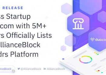 Swiss Startup dua.com with 5M+ users officially lists on AllianceBlock Fundrs platform