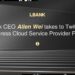 LBank CEO Allen Wei Takes to Twitter to Address Cloud…