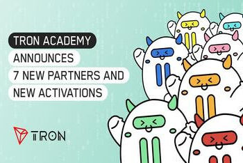 TRON Academy Announces 7 New Partners and New Activations