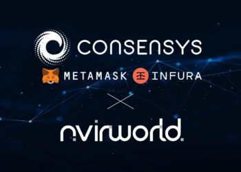 NvirWorld announced it partnerships with blockchain company Conse…