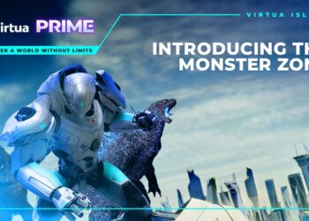 Virtua expands its metaverse with the launch of the Monster…