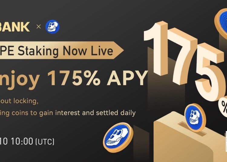 Earn 175% APR Through ApeCoin (APE) Staking on LBank Exchange – Press release Bitcoin News