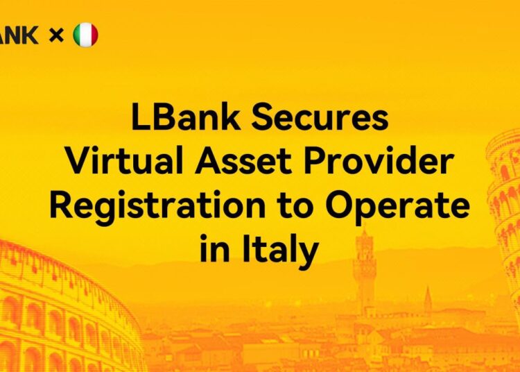 LBank Secures Virtual Asset Provider Registration to Operate in Italy
