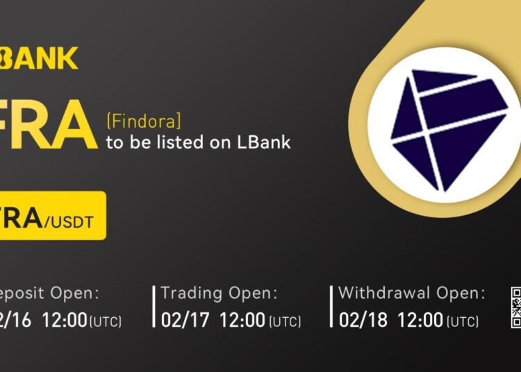 LBank Exchange Will List Findora (FRA) on February 17, 2023