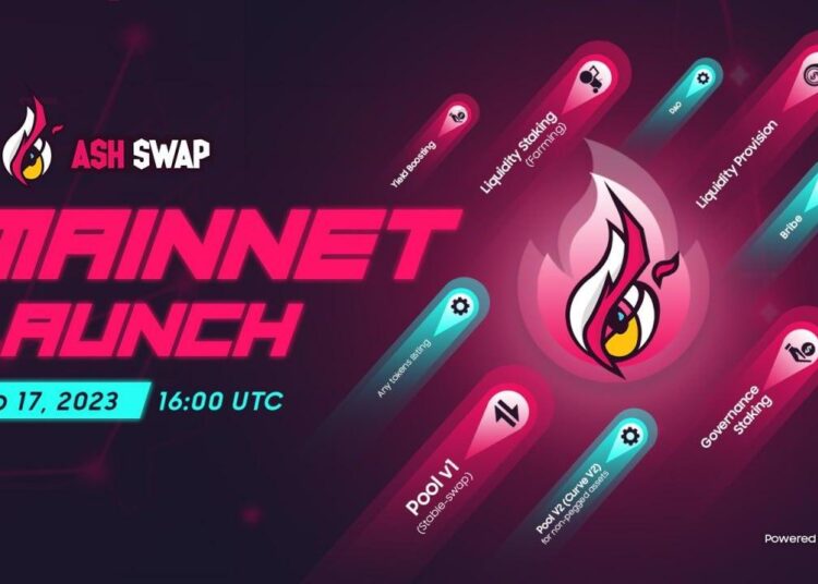 AshSwap the first stable-swap DEX Launches on MultiversX Mainnet
