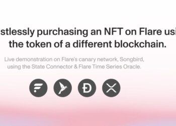 Trustlessly purchasing an NFT on Flare using the token of a different blockchain.