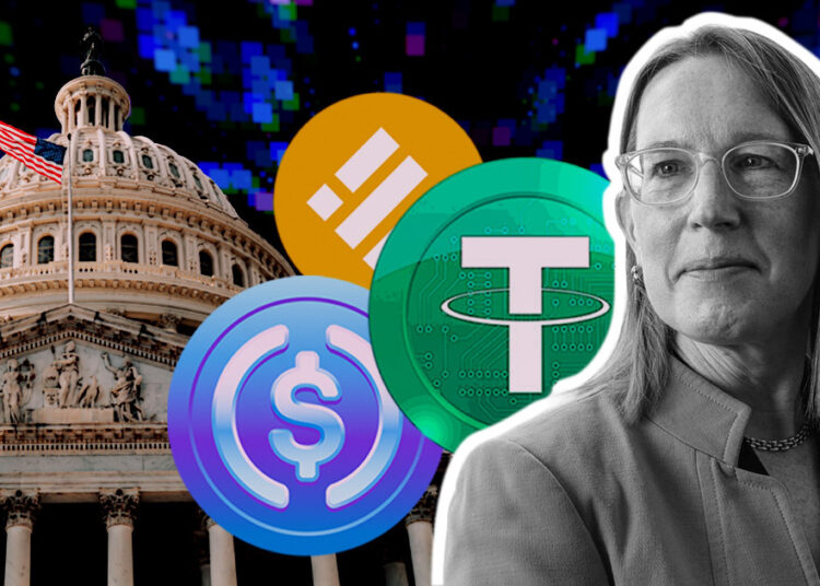 SEC Commissioner Hester Pierce wants regulator to defer stablecoin regulation to Congress
