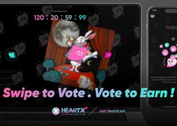 HeartX Unveils Token Airdrop Game “Vote-to-Earn” to Warm Up the Launch of the Platform