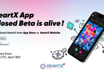 Artwork Marketplace and Community Platform HeartX Announces App Product Close Beta