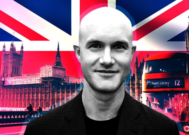 Coinbase CEO meets with UK Economic Secretary to discuss crypto innovation