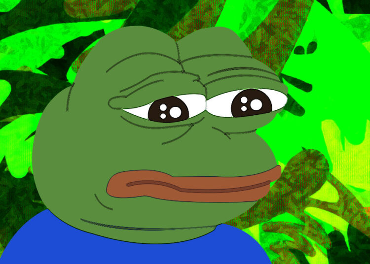 Pepe pumps 80%, now third largest meme coin by market cap