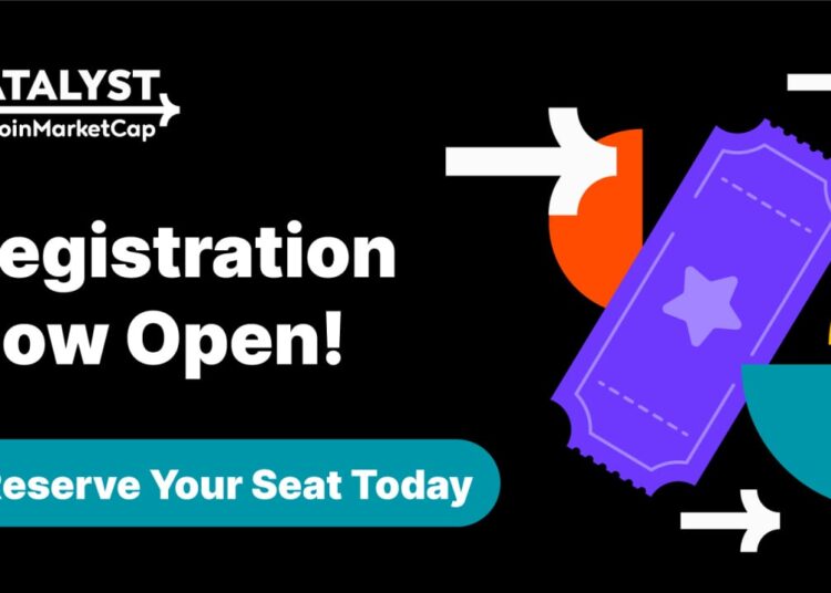 CoinMarketCap Web3 Conference “Catalyst” Early-Bird Registration Now Open