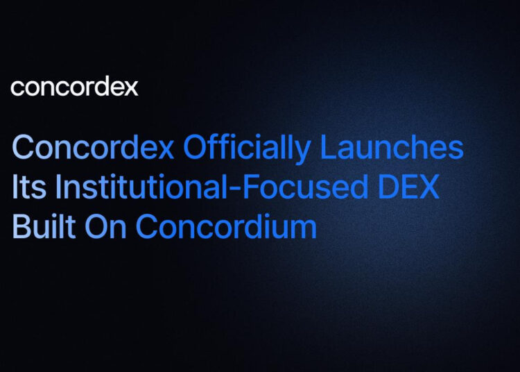 Concordex Officially Launches Its Institutional-Focused DEX Built…