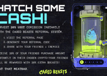 Earn $100 a Day in USDT With The Caged Beasts…