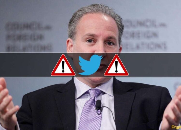 Warning! Peter Schiff’s Twitter Account Compromised, Lures to Phishing Site