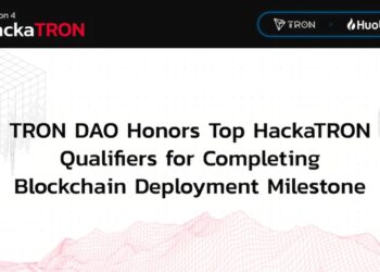 TRON DAO Honors Top HackaTRON Qualifiers for Completing Blockchain Deployment Milestone