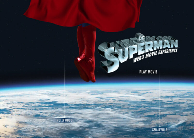 Superman Released as Web3 Movie Experience