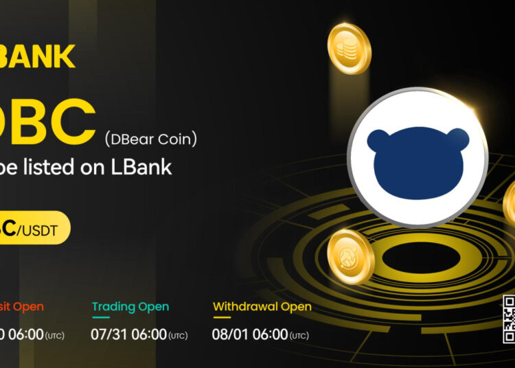 LBank Exchange Will List DBear Coin (DBC) on July 31,…