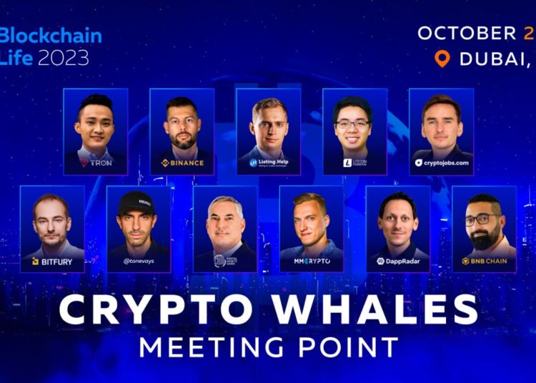 Crypto Whales are to meet at Blockchain Life 2023 in Dubai