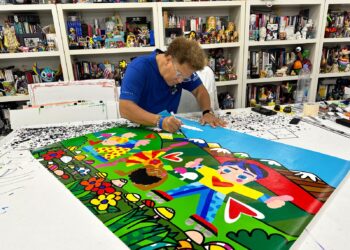 Philatelie Liechtenstein and Renowned Artist Romero Britto Reveal Groundbreaking NFT Stamp