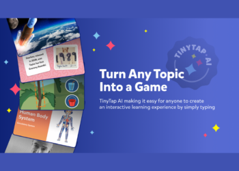 Leading Edtech Firm TinyTap Launches AI-Generated Games And Content