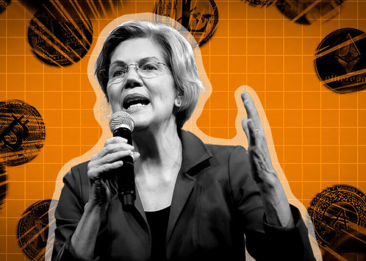 Elizabeth Warren pressures Treasury, IRS for swift action on $50B crypto tax loophole