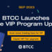 BTCC Announces Major VIP Program Update with as Low as 0.01% Trading Fees