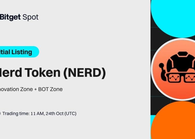 NerdBot (NERD) to be Listed on Bitget – Empowering Traders with Advanced Analytics and Trading Tools