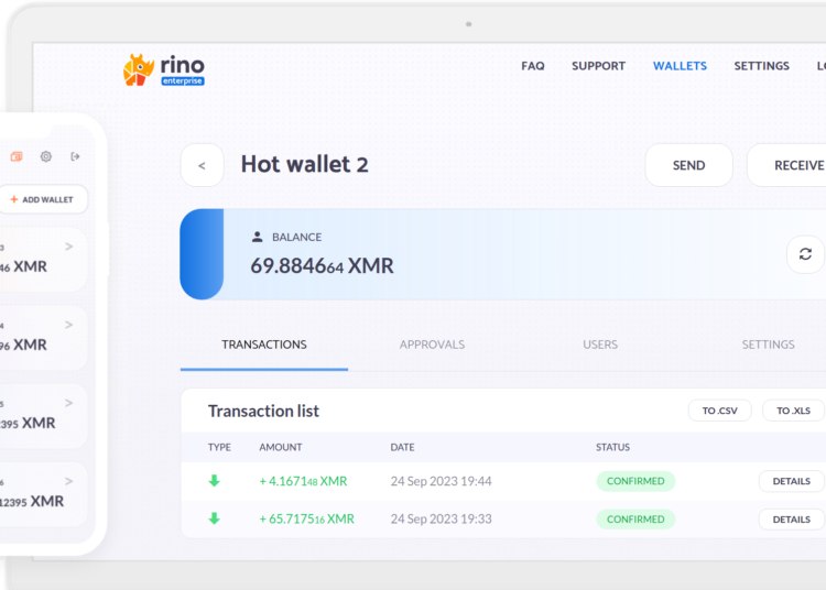 RINO Makes Enterprise Wallet Free
