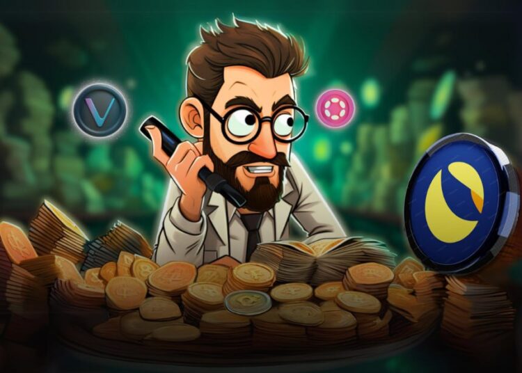 Suspense Rises as VeChain (VET), Polkadot (DOT) and Terra Luna Classic (LUNC) Ponder Their Next Moves
