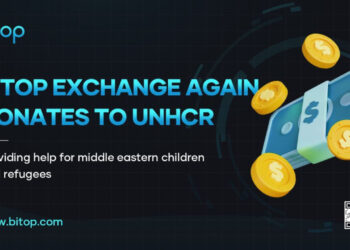 Bitop Exchange Renews Support for UNHCR Amid Global Refugee Crisis