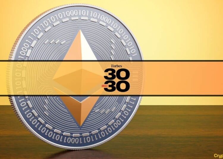 Forbes’ Latest Under 30 List to be Listed on Ethereum Blockchain
