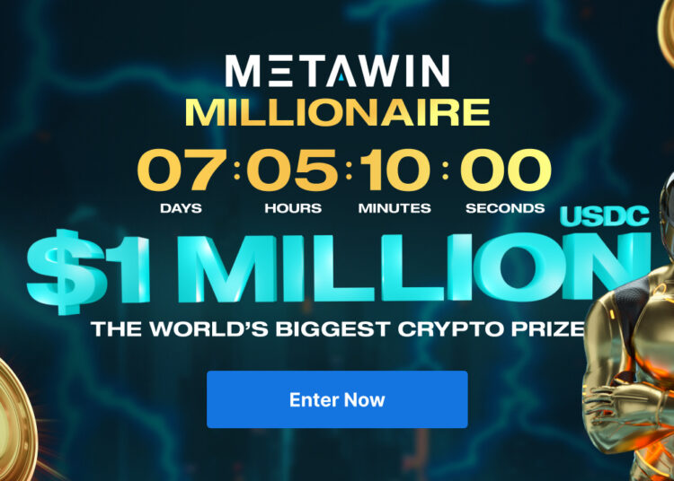 Revolutionary blockchain competition platform, Metawin, counts down to massive $1 million dollar prize draw