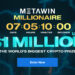 Revolutionary blockchain competition platform, Metawin, counts down to massive $1 million dollar prize draw