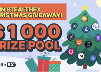 Swap on StealthEX and Win a Special Christmas Giveaway!