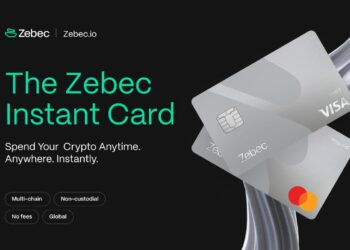 Zebec Launches Instant, Multi-chain, Non-custodial, No fees Crypto Card Worldwide