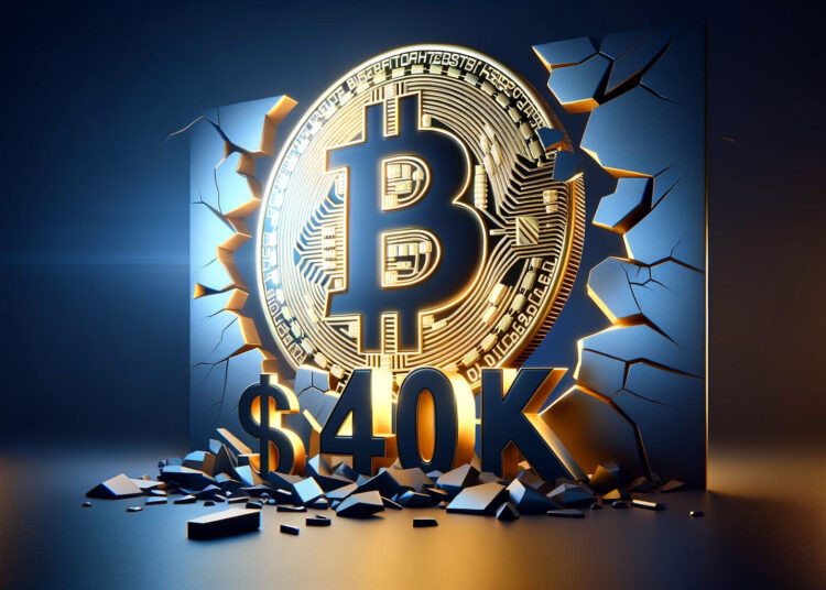 Bitcoin price hits $40k amid ETF discussions and BTC halving anticipation