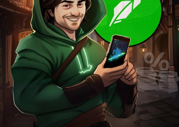 Robinhood Launches Crypto Trading in the EU with Bitcoin (BTC) Back Rewards