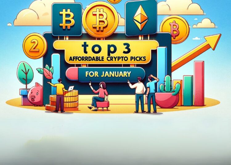 Top 3 Affordable Crypto Picks For January