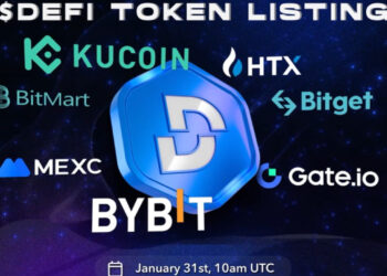 $DEFI Token Hits 7 Major Exchanges: A Milestone Achievement