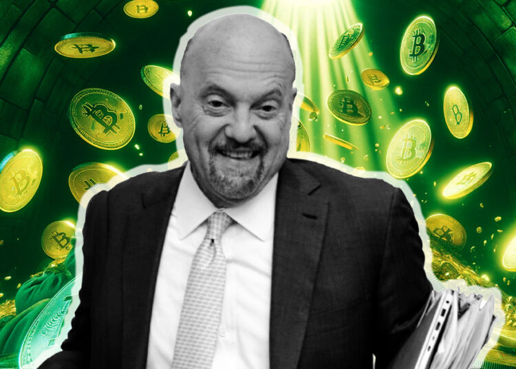 Jim Cramer calls “major top” for Bitcoin a week after praising its growth