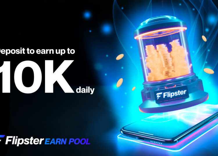 Flipster Launches New Earn Pool Feature Allowing Users to Earn Up To 10K USDT Daily on Their Crypto